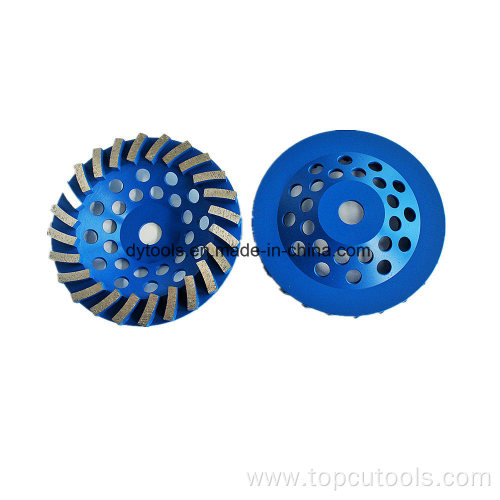 Turbo Concrete Diamond Grinding Cup Wheel